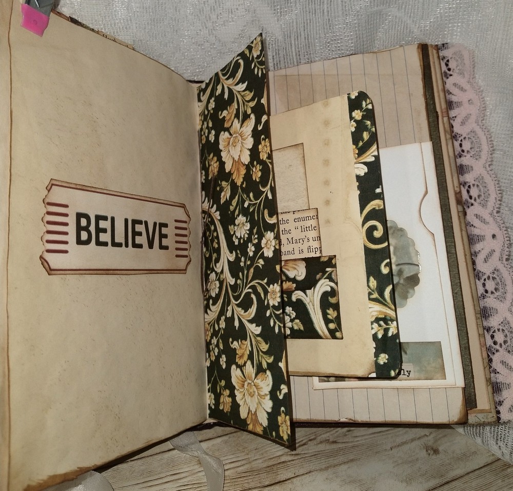 Eclectic Altered Book / Junk Journal