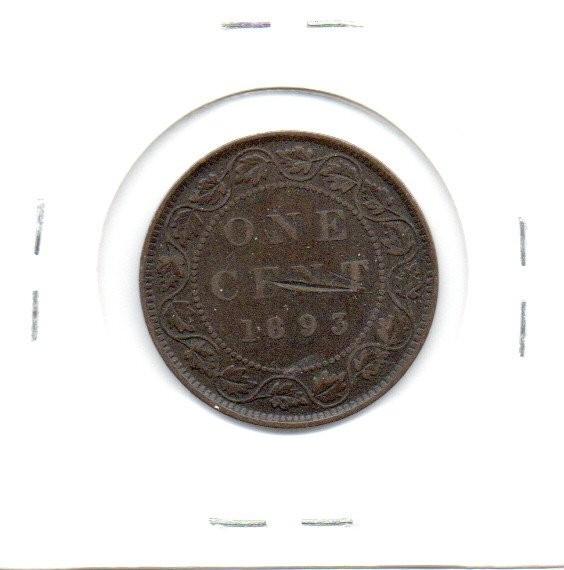 1893 Canada Large Cent