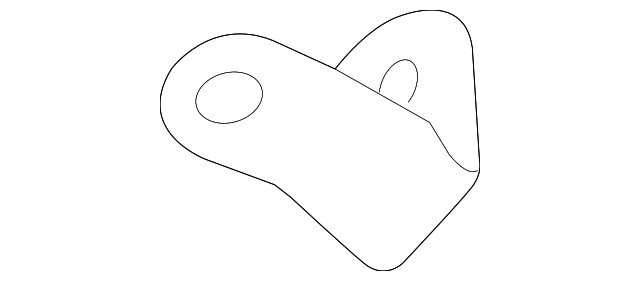 Genuine GM Converter & Pipe Upper Bracket 25203352