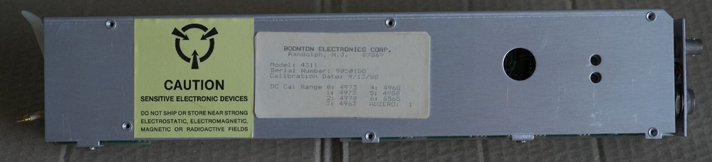Boonton 4310 powermeter unit