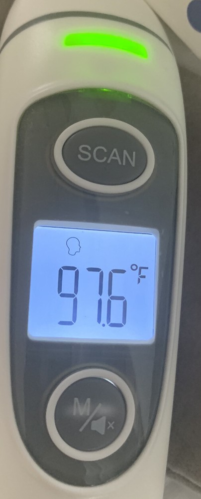 Dual-Mode Infrared Thermometer