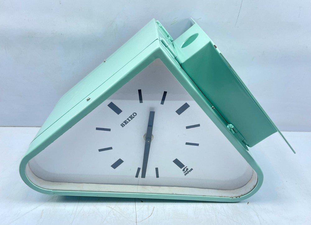 MC-018 Seikosha MC-271 Both Side Dialer Slave Clock Vintage Triangular Secondary
