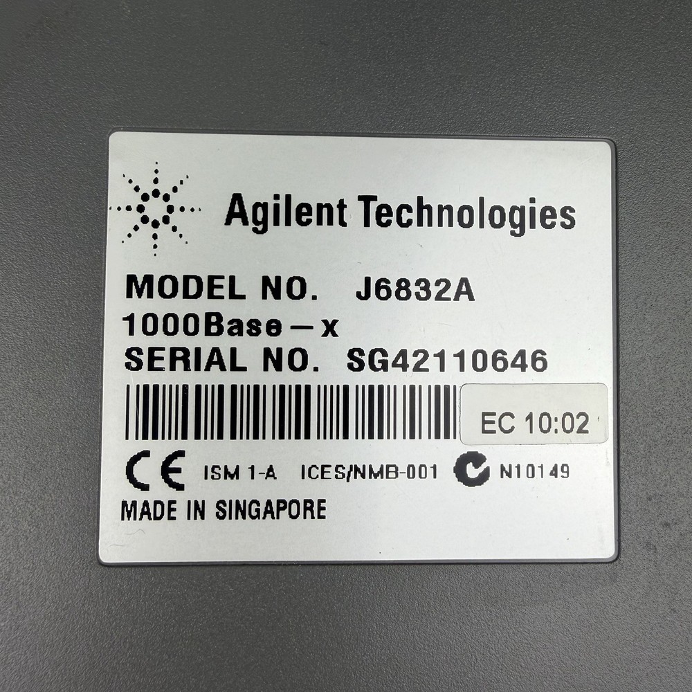 Agilent technologies J6832A 1000BASE-X SG42110646