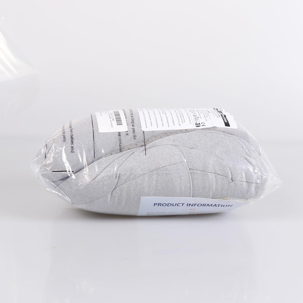 RESTCLOUD Adjustable Lumbar Support Includes a removable pad, Moon Grey