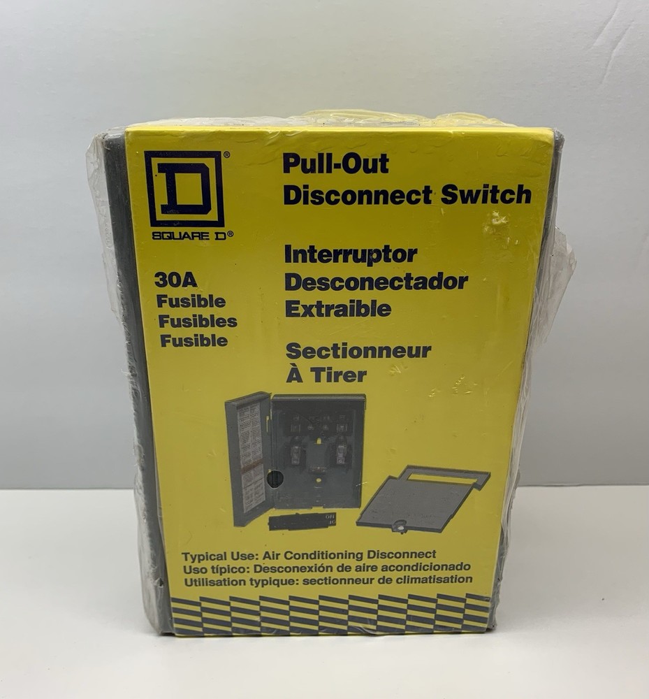 Square D 30A Pull Out Disconnect Switch FP221R