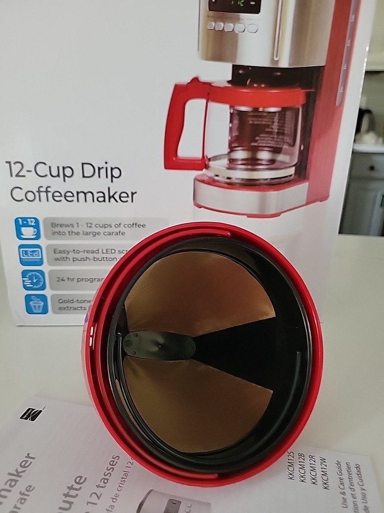 Kenmore Drip Coffee Maker Programmable Cafe Machine Replacement Basket &Filter
