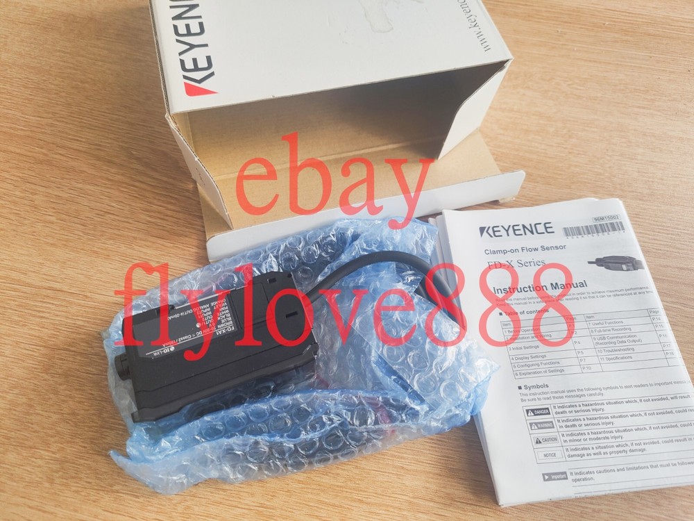 KEYENCE FD-XA1 Flow meter display