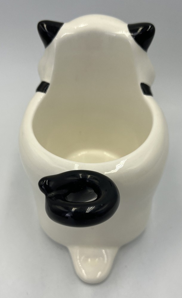 Department 56 Pets White Cat Planter Small Ceramic