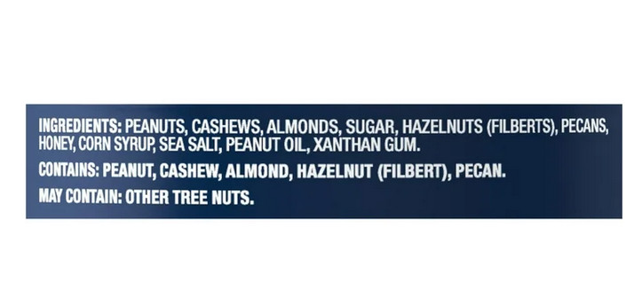 PLANTERS Honey Roasted Mixed Nuts, Party Snacks, Plant-Based Protein, 10 Oz Stee
