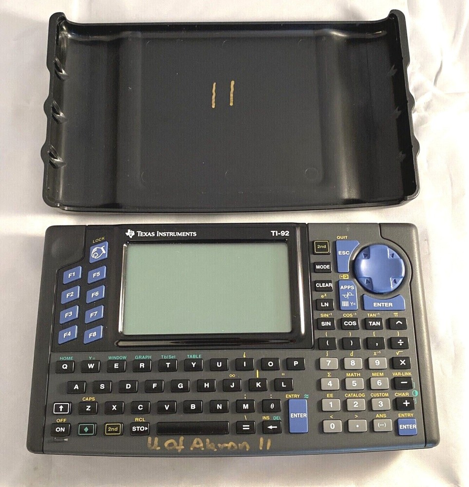 TI-92  Graphing Calculator with Cover, Used @18