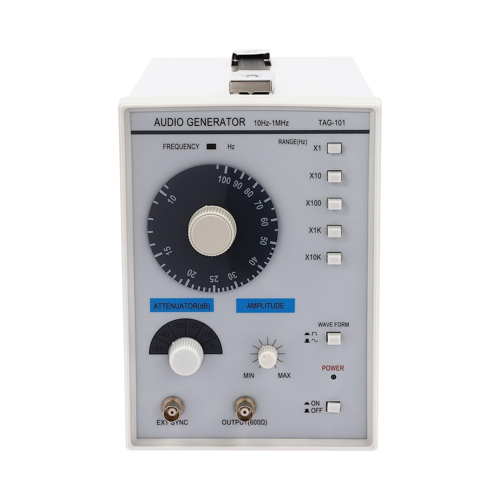 Precision Low-Frequency Signal Generator with Dual Output & Fine Attenuation