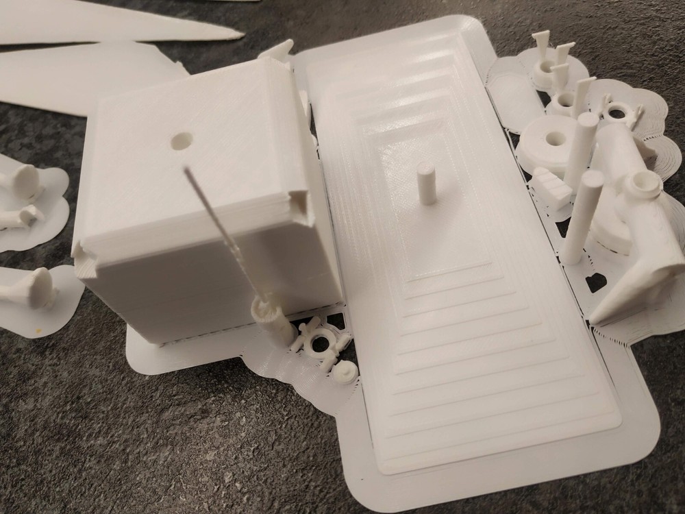 3d printed NASA Perseverance Mars Ingenuity (helicopter) 1:2