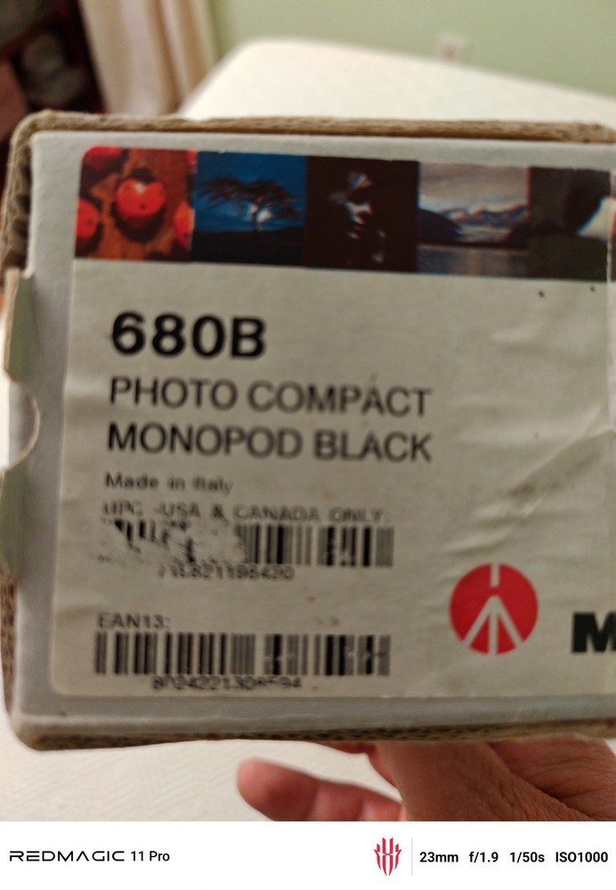 Used Manfrotto 680B Monopod