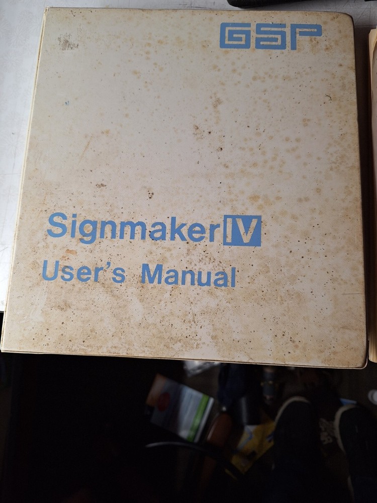 Gerber graphix-signmaker 4-B