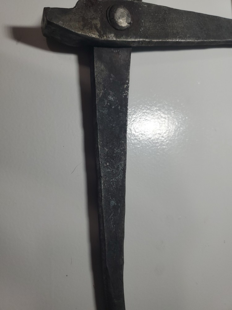 Antique Blacksmith Or Railroad Hand Tool 13 Inches Long