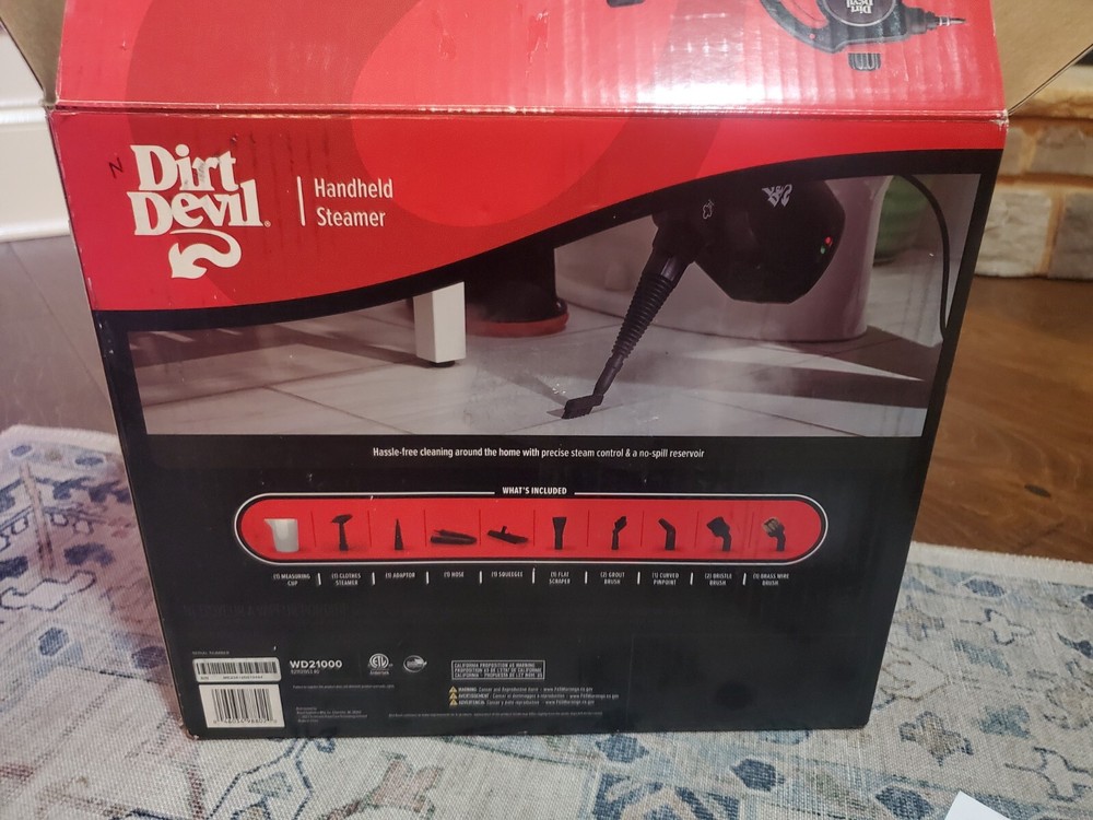 Dirt Devil Handheld Steamer Corded WD21010 (OB)