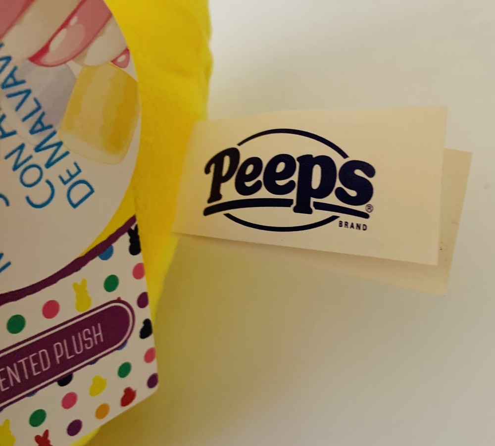 Peeps Yellow Chick Marshmallow Scented Soft Plush 5” Easter Toy