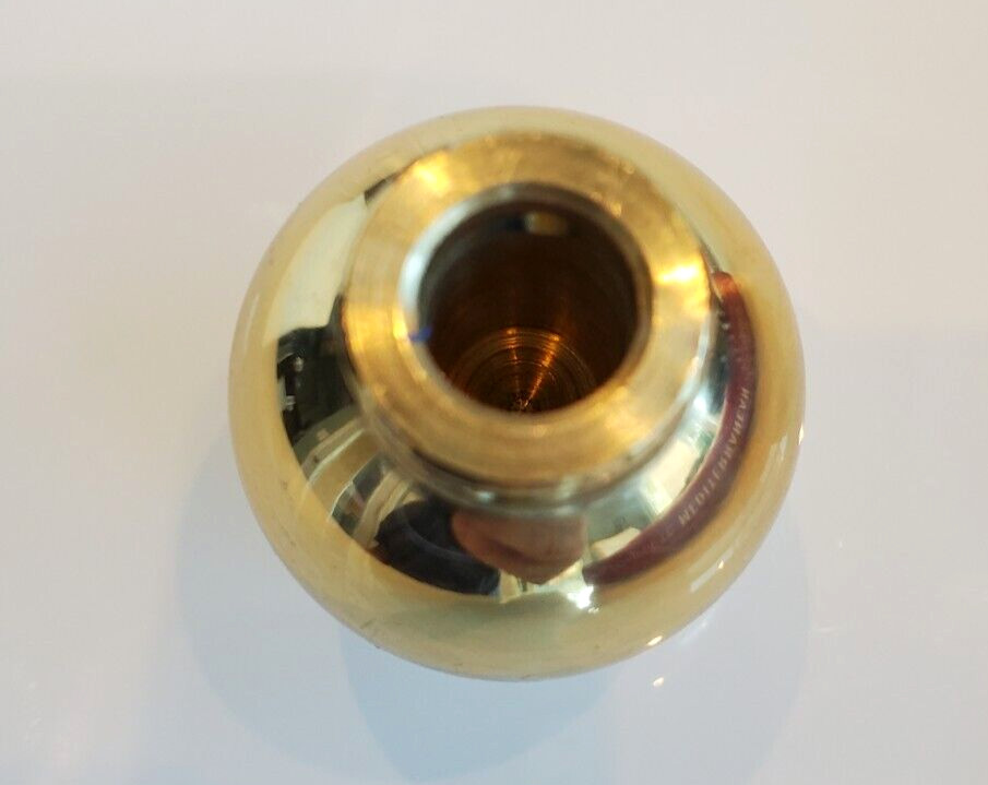 Heavy Brass pull knobs, 1.5" diameter for cabinets, latches & decor finials