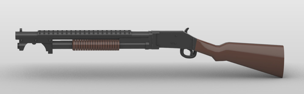 1/6 Scale Battleground M1897 Shotgun - Trench version