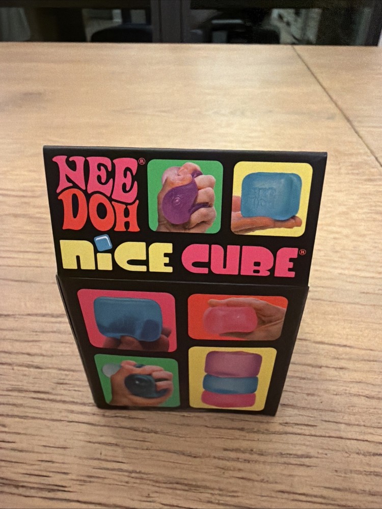 Nee Doh Nice Cube Super Solid Squishy Stress Relief Toys Purple 💜
