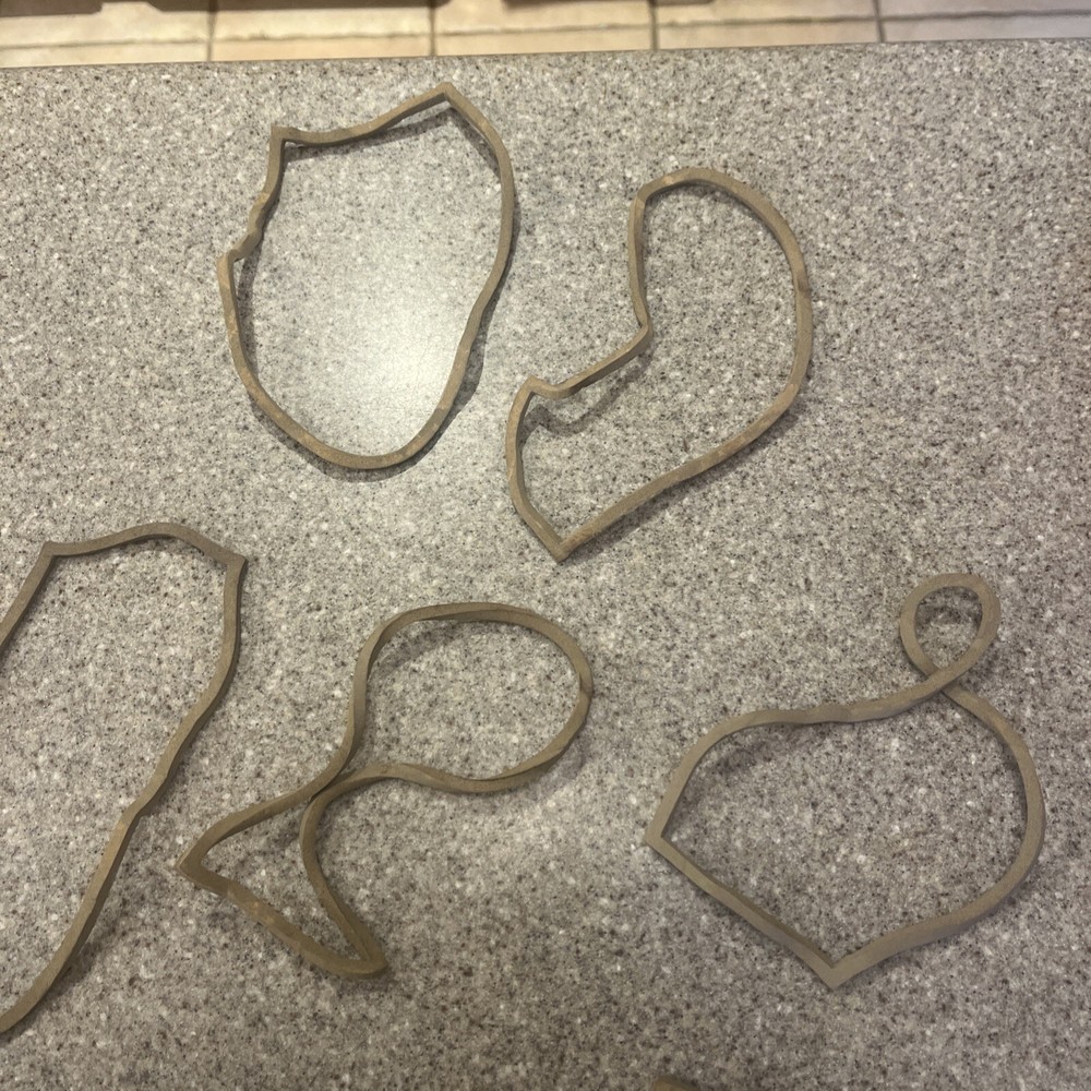 Studebaker NOS Tail Light Lens Gaskets (Part #308957):
