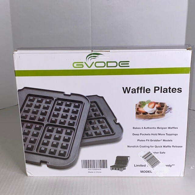 Gvode Waffle Plates for Cuisinart Griddler