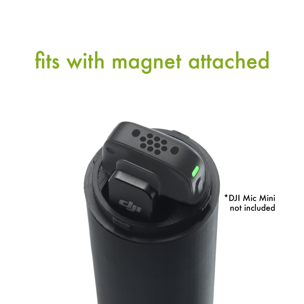 DJI Mic Mini Pro Interview Handle Adapter -- Wireless Microphone + RODE Micro