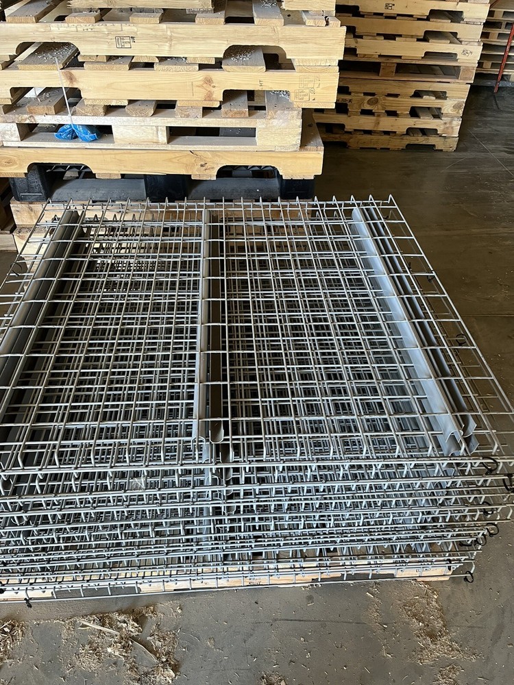 Pallet Rack Racking Shelf Wire Deck Decking Mesh 42" x 46" Waterfall 2000 LB