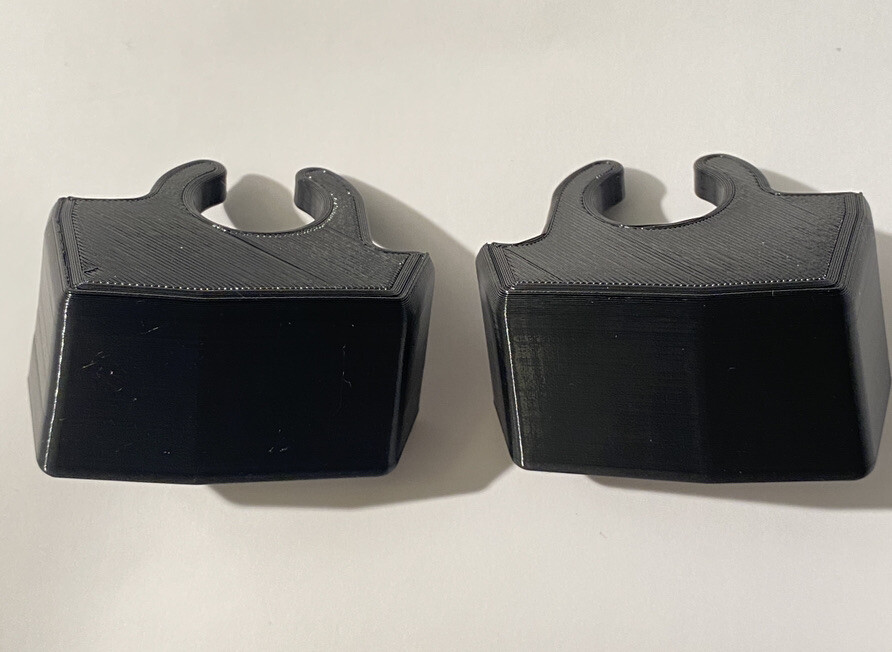 85-87 HONDA ATC250SX BIG RED DASH PANEL SIDE RUBBERS LEFT+RIGHT *3D PRINTED*