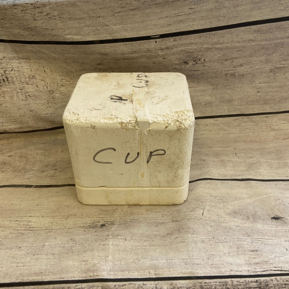 Unbranded Ceramic Casting Mold Round Plain Cup #W-462