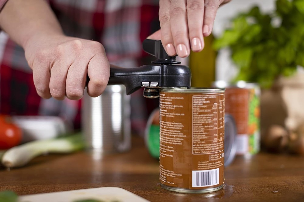 Can Opener Safety LidLifter Smooth Touch Ring Pull Easy Open Kitchen Tool
