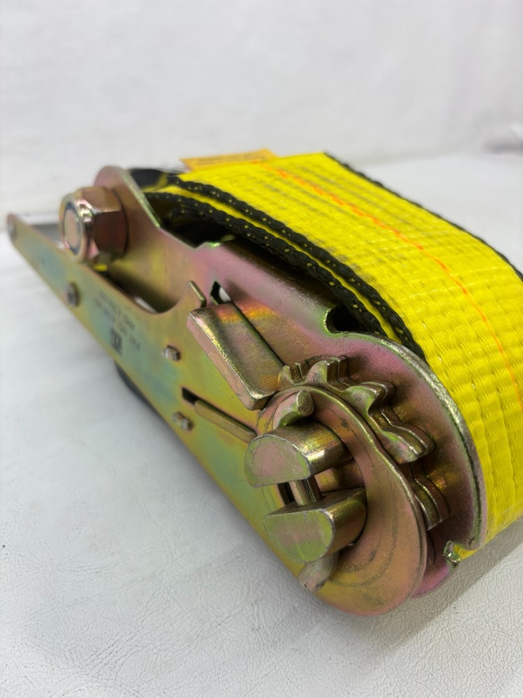 US Cargo Polyester Tie Down: 4" Wide, 5400 lb Load Capacity