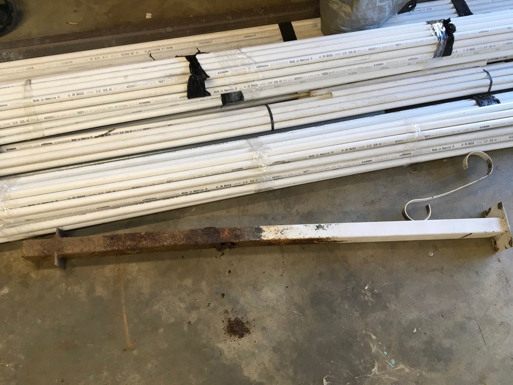 Vintage Mailbox Post