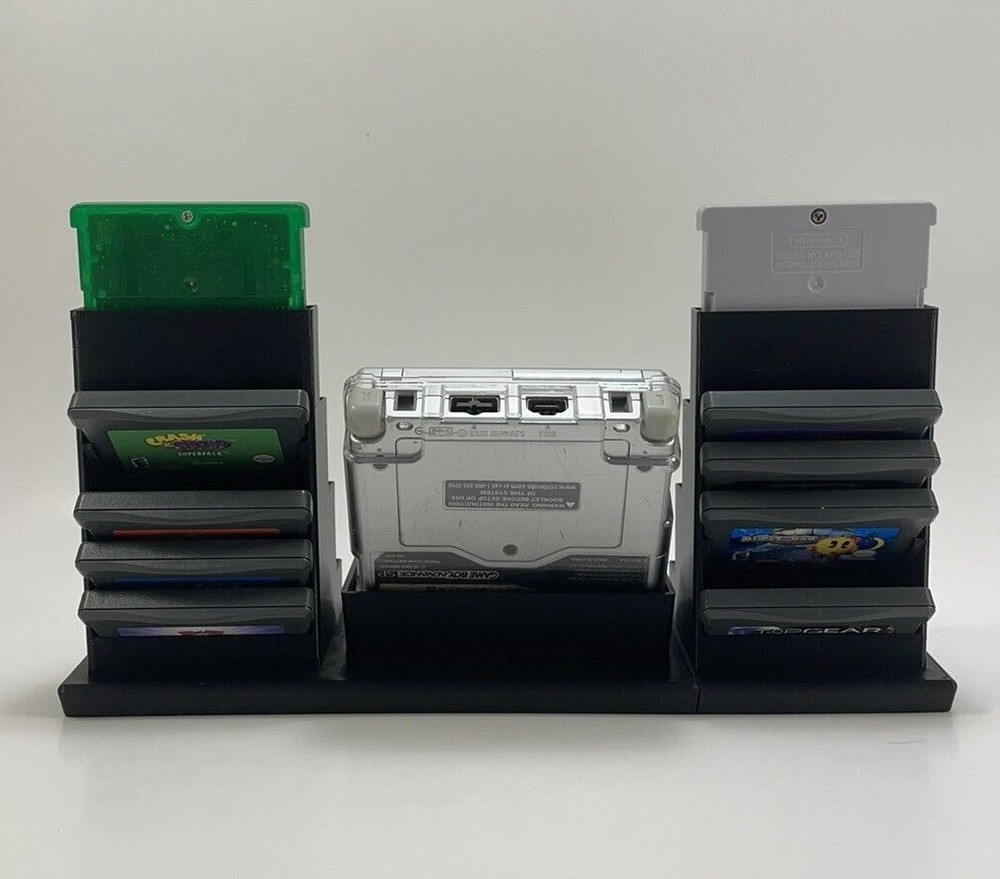 Game Boy Advance SP (Protective Case) & 18 Games - DISPLAY ONLY (Customize)