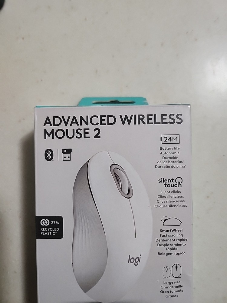 Logitech Advanced Wireless Mouse 2 Silent Touch Wireless Bluetooth