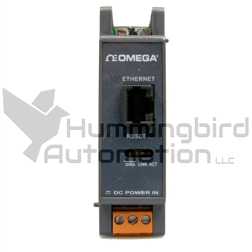 OMEGA iTCX-D Thermocouple Virtual Chart Recorder Ethernet Web Server 512KB