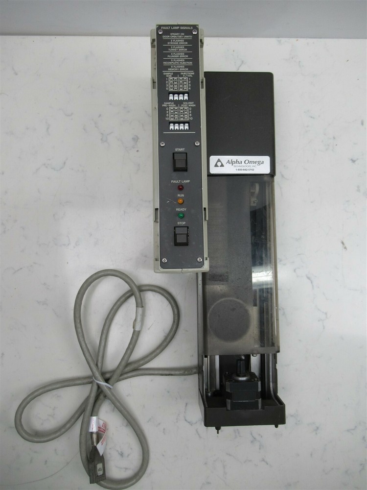 Hewlett Packard HP 18593A Autosampler Controller Unit Alpha Omega Technologies