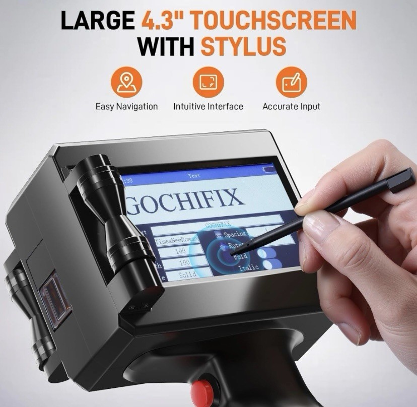 GOCHIFIX HIP-S05 Handheld Inkjet Printer 12.7mm — Open Box