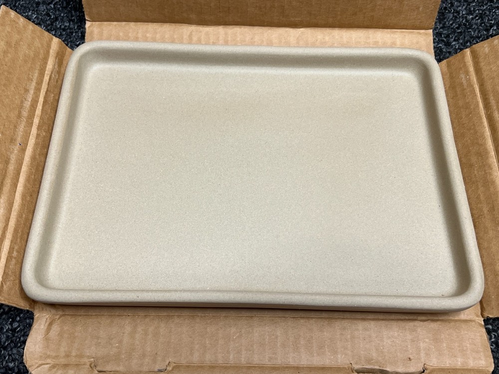 Pampered Chef Stoneware Rectangle Small Bar Pan Classics Collection 1448