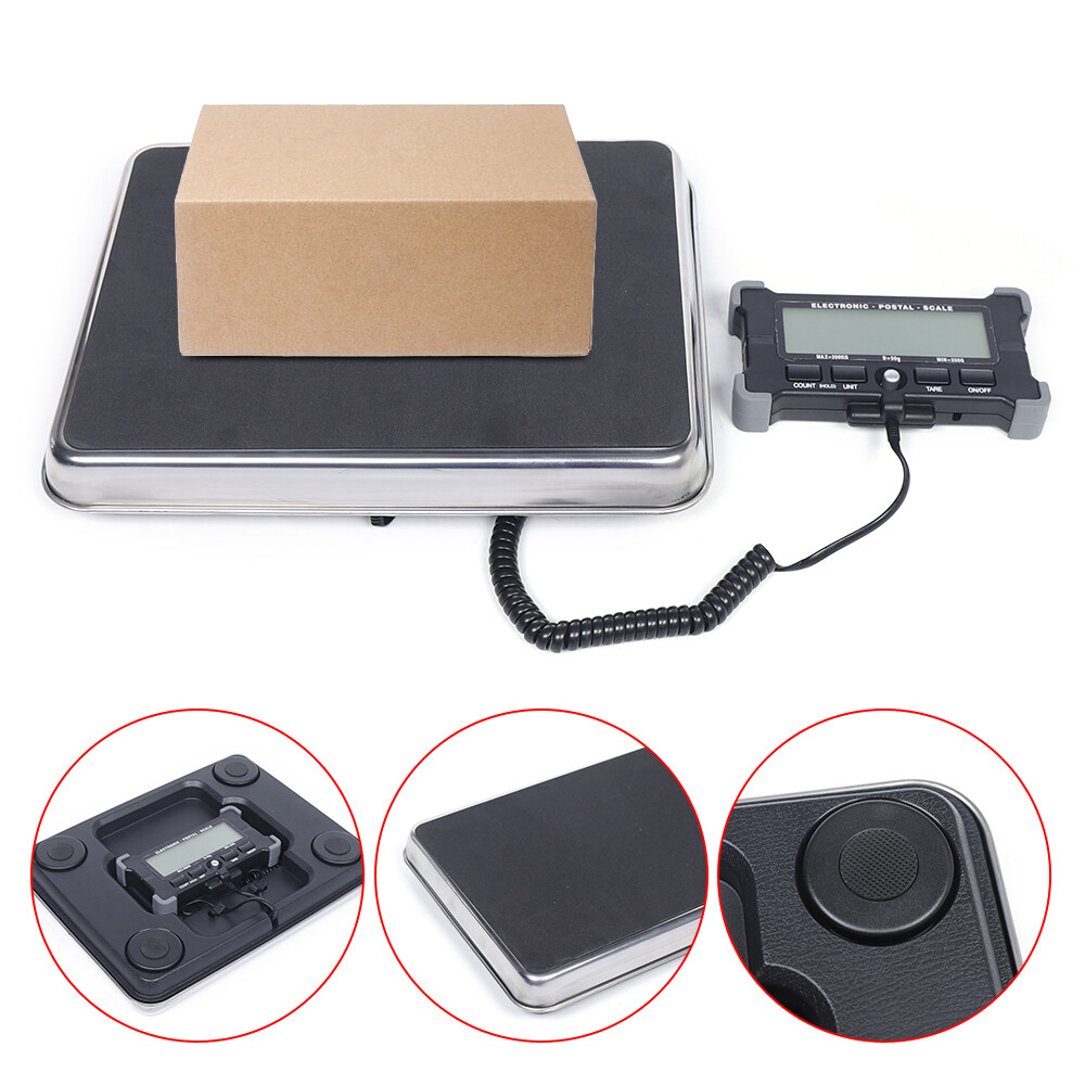 Stainless Steel Parcel Post Scale ABS Mail Parcel Scale For Weighing Parcels