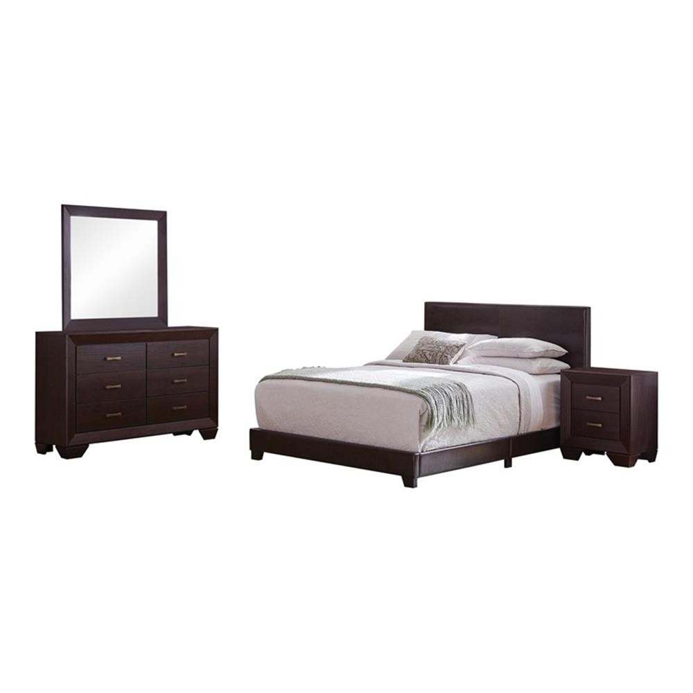 Dorian 4-piece Twin Bedroom Set Dark Cocoa