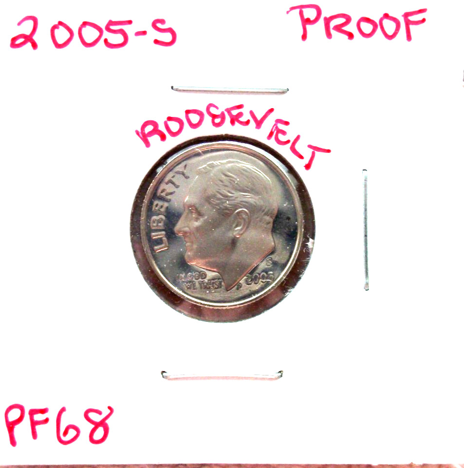 2005 SAN FRANCISCO PROOF ROOSEVELT DIME