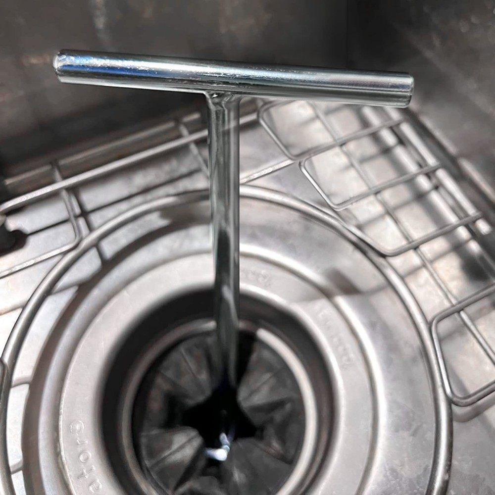 woiron Garbage Disposer Unjamming Wrench,Silver Disposal Silver