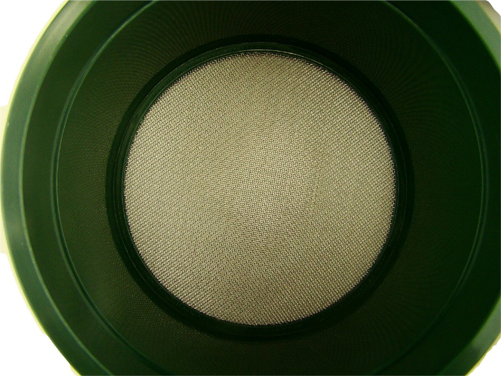 Stackable Plastic Sieve / 4 screens Classifying 1/4"-1/10"-1/30"-1/60" Mesh-Gold