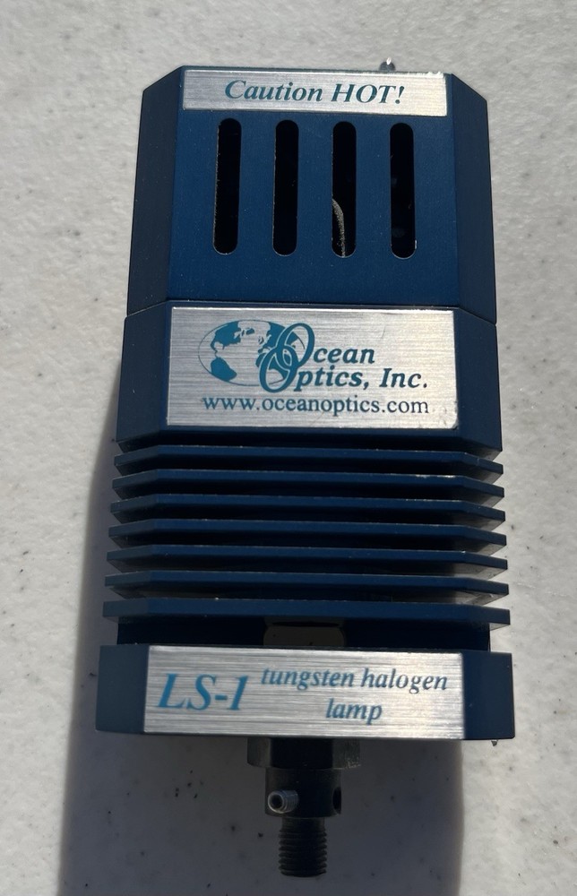 Ocean Optics LS-1 Tungsten Halogen Light Source Spectroscopy Optical Equipment