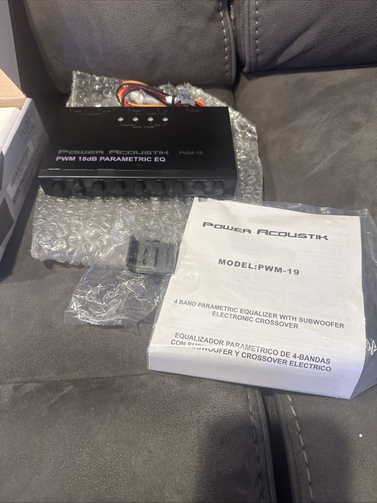 Power Acoustik PWM-19 Car Amplifier