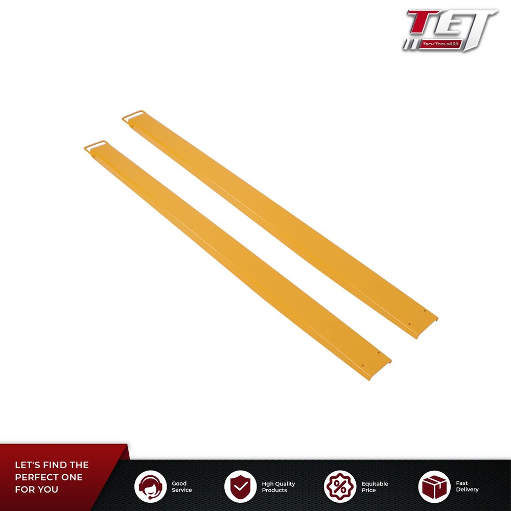 Forklift Extensions 4.5 inch Width Heavy 84 inch Fork Extensions Duty Steel