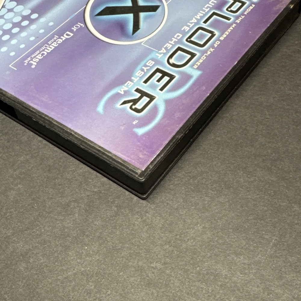 Sega Dreamcast Xploder The Ultimate Cheat System Blaze Game Disc