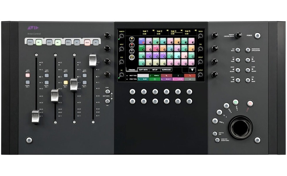 Avid Artist Control Touch Screen Control Surface with 4-Faders