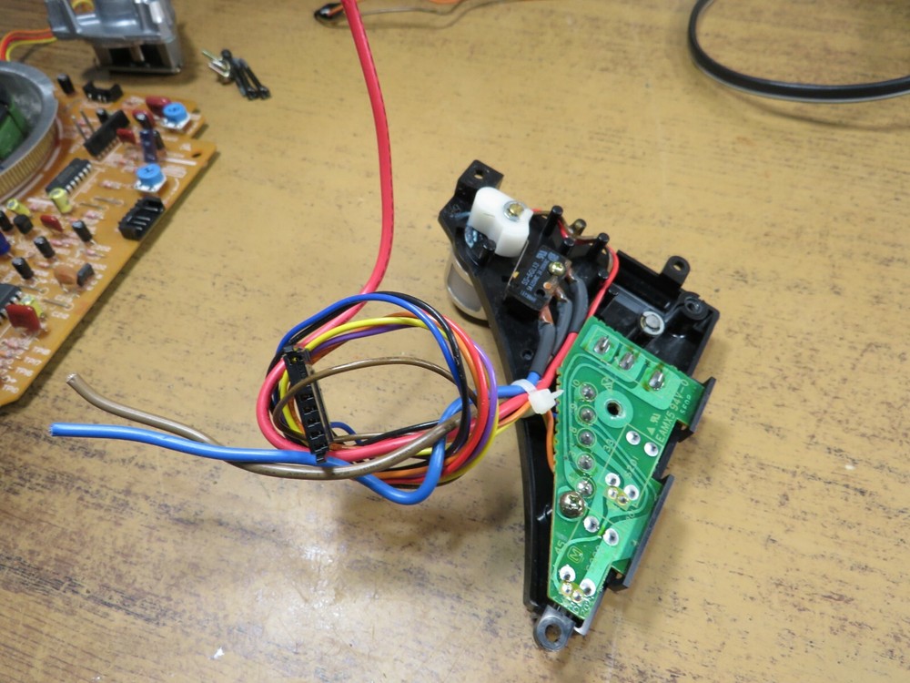 Technics Turntable SL-1200MK Start Stop Speed Button and board